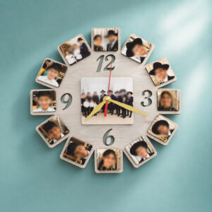 שעון עם 13 תמונות