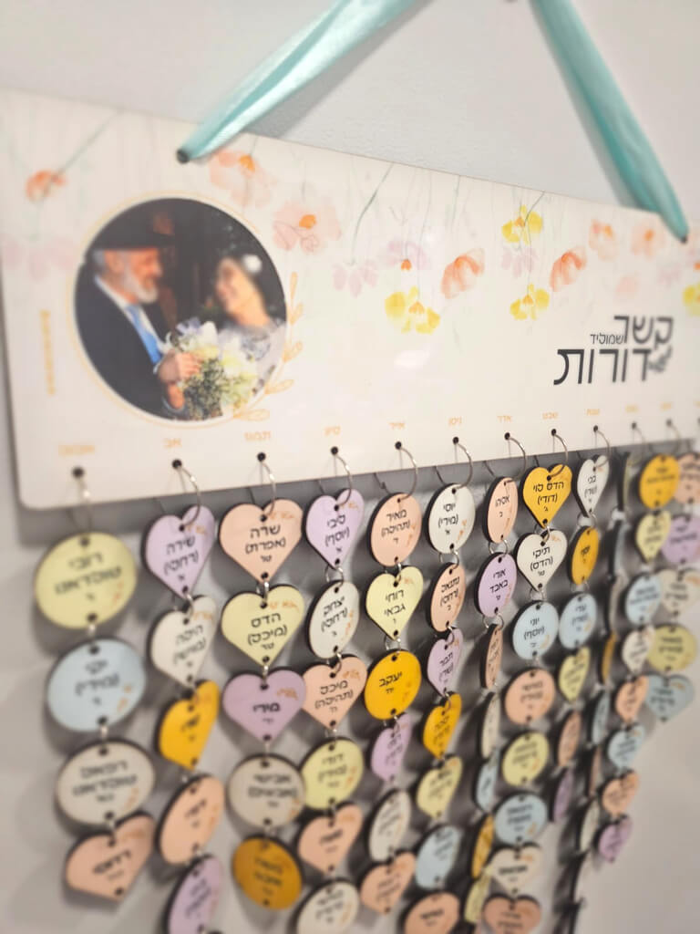 לוח תליונים מעוצב – תמונה 2